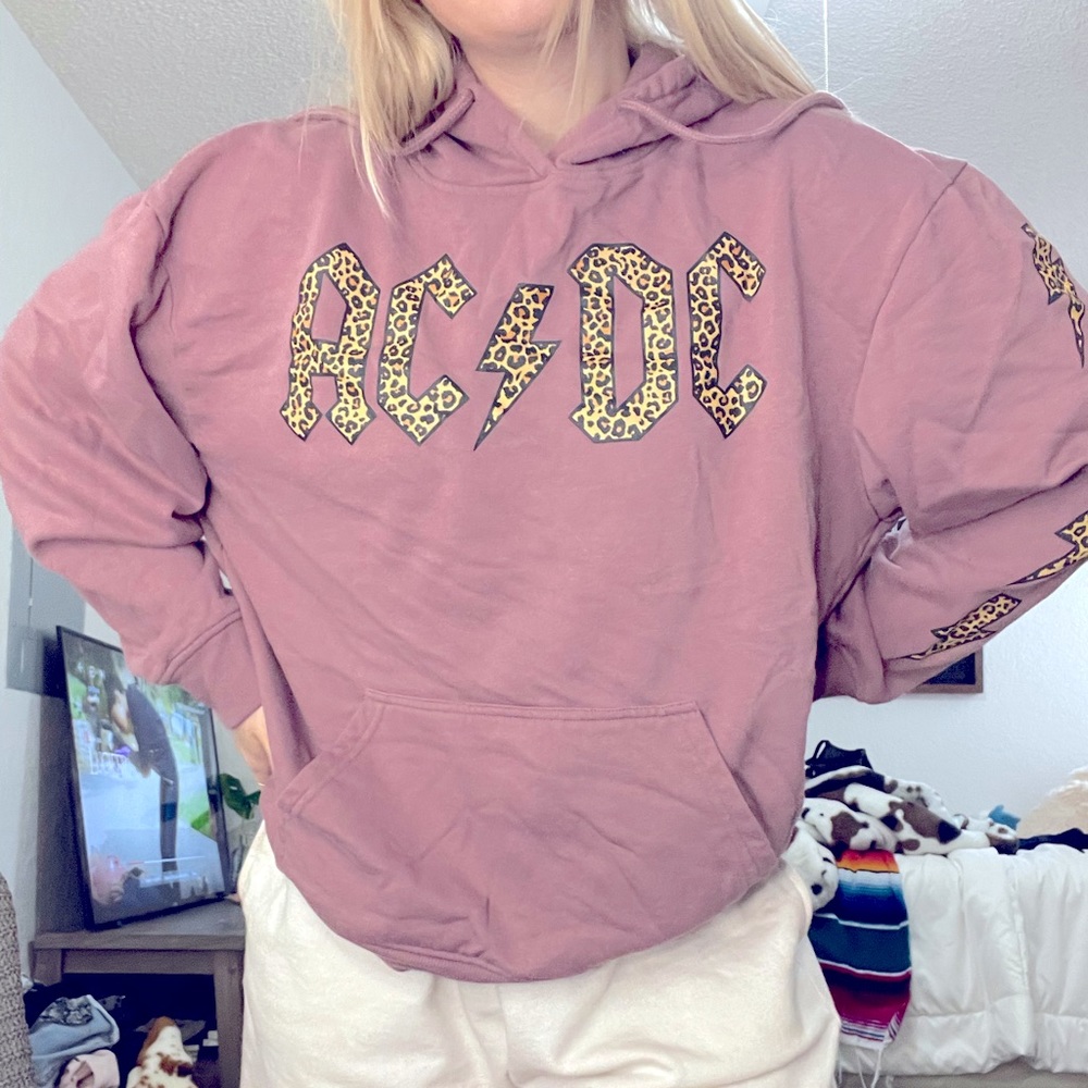 AC/DC Leopard Hoodie
